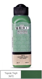 ARTDECO 070R AKRİLİK BOYA 3672 YAPRAK YEŞİLİ 140ml