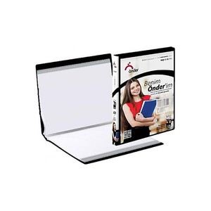 ÖNDER 1260-3 ÖN CEPLİ SUNUM DOSYASI SİYAH 60LI