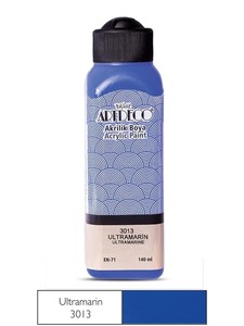 ARTDECO 070R AKRİLİK BOYA 3013 ULTRAMARİN 140ml