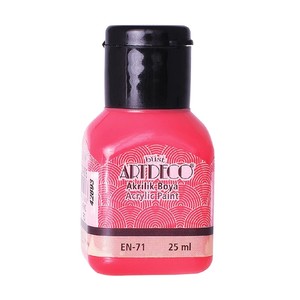 ARTDECO 070A AKRİLİK BOYA 3016 KIRMIZI 25ml