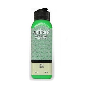 ARTDECO 070R AKRİLİK BOYA 3612 YEŞİL 140ml