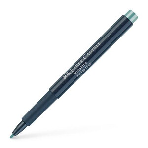FABER-CASTELL ÇOK AMAÇLI MARKÖR METALİK BUZ MAVİSİ (5040160792)