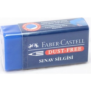 FABER-CASTELL DUST-FREE MAVİ SINAV SİLGİSİ (5130187170)