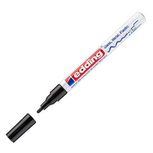 EDDİNG 751CR HOBİ SANAT KALEMİ SİYAH (TAM ÖRTÜCÜ MARKÖR)
