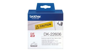 BROTHER DK22606 P-TOUCH ETİKET MAKİNESİ ŞERİDİ 62mmx15.24m