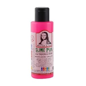 SÜDOR SL01-12 MONA LİSA SIVI YAPIŞTIRICI SLİME FOSFORLU PEMBE 70ml