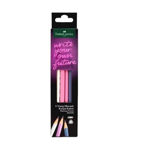 FABER-CASTELL YOUNG ÜÇGEN MERCANLI KURŞUN KALEM 6LI BLİSTER (5244000036)