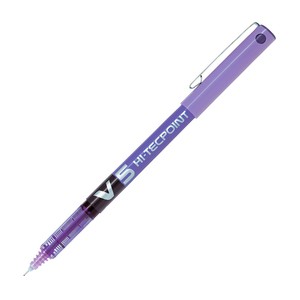 PİLOT V5 İĞNE UÇLU ROLLER KALEM 0.5 MOR (51002138)(BX-V5-V)