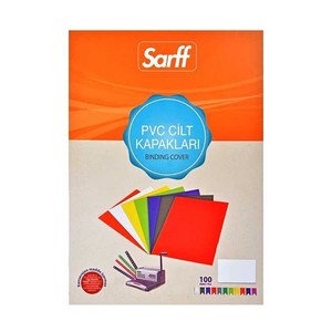 SARFF PVC CİLT KAPAĞI A3 160mic ŞEFFAF 100LÜ (15201022)