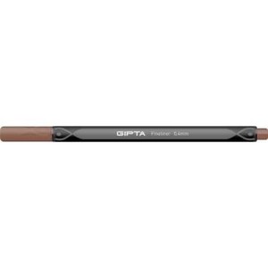 GIPTA K600048 FİNELİNER KEÇE UÇLU KALEM 0.4mm KAHVE