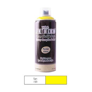 ARTDECO SPREY AKRİLİK BOYA 150 SARI 400ml (Y-400)