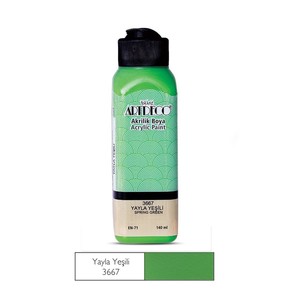 ARTDECO 070R AKRİLİK BOYA 3667 YAYLA YEŞİLİ 140ml