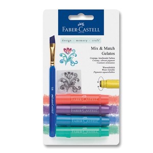 FABER-CASTELL GELATO MUM BOYA METALİK 4 RENK (121806)