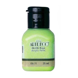 ARTDECO 070A AKRİLİK BOYA 3666 LİMON YEŞİLİ 25ml