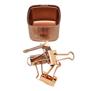 MAS 1324 CUBBİE PREMİUM OMEGA KISKAÇ 19mm ROSE GOLD 5Lİ