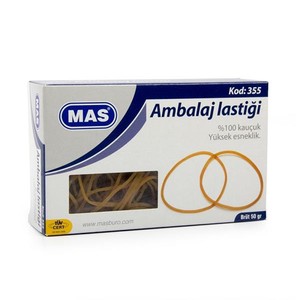 MAS 355 MİDİ AMBALAJ LASTİĞİ 50gr KUTU