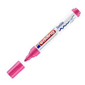 EDDİNG 4500-69 T-SHİRT BOYAMA KALEMİ FOSFORLU PEMBE