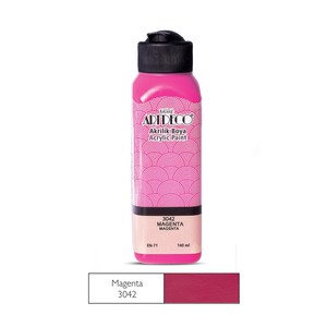 ARTDECO 070R AKRİLİK BOYA 3042 MAGENTA 140ml