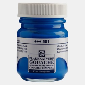 TALENS GUAJ BOYA 501 LİGHT BLUE CYAN 16ml (RT08165012)