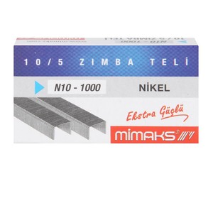  MİMAKS N10 ZIMBA TELİ NO:10 NİKEL TEKLİ KUTU 